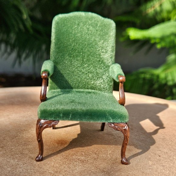 Chippendale Goebel Chair Miniature for Dollhouse RARE!!! Very Collectible 1:12 - Picture 4 of 15